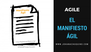 Manifiesto Ágil - JohanaChuquino.com