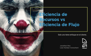 eficiencia recursos vs eficiencia flujo kanban agile wise